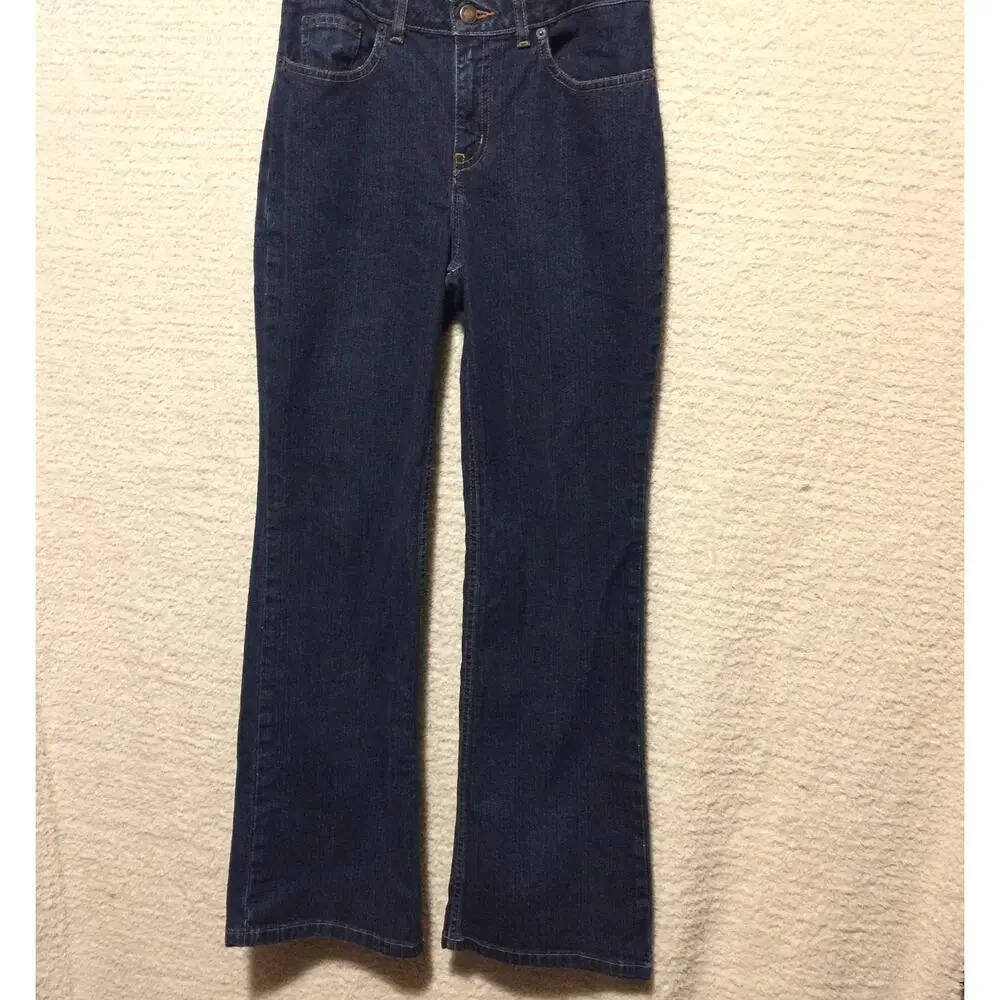 Ann Taylor factory Boot leg size 2 Women's blue jeans